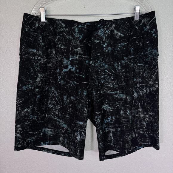 Lululemon Current State Board Shorts Mens 36 Swim Trunks Zip Pockets Beach Surf - Picture 1 of 12